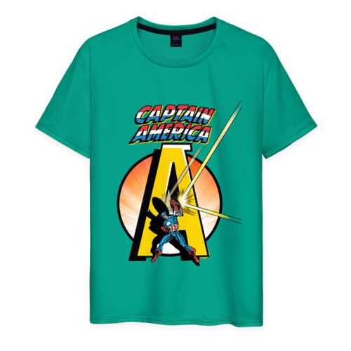 Футболка мужская ВсеМайки 2210617 зеленая XS в Black Star Wear