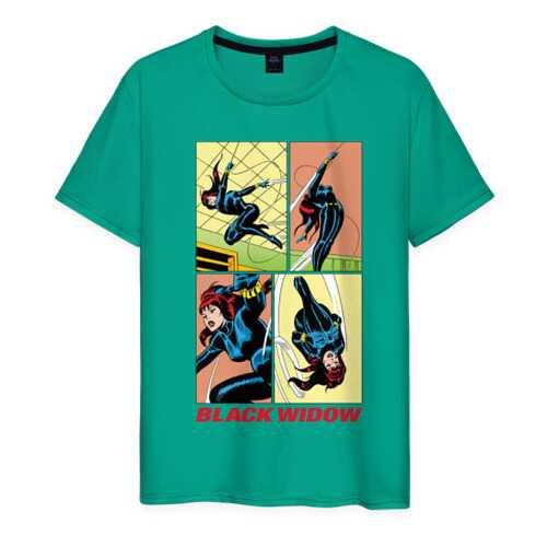 Футболка мужская ВсеМайки 2210637 зеленая M в Black Star Wear