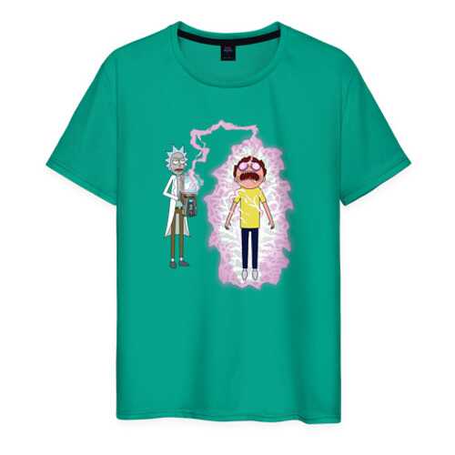 Футболка мужская ВсеМайки 2460797 зеленая XXL в Black Star Wear