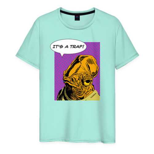 Футболка мужская ВсеМайки 2554961 зеленая XXL в Black Star Wear