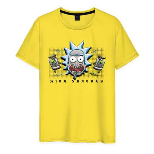 Футболка мужская ВсеМайки 2560407 желтая XXS в Black Star Wear