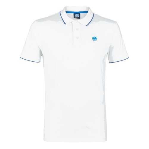 Футболка-поло мужская North Sails 692306 белая L в Black Star Wear