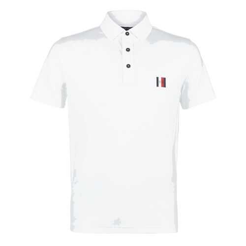 Футболка-поло мужская Tommy Hilfiger MW0MW12854 белая XXL в Black Star Wear