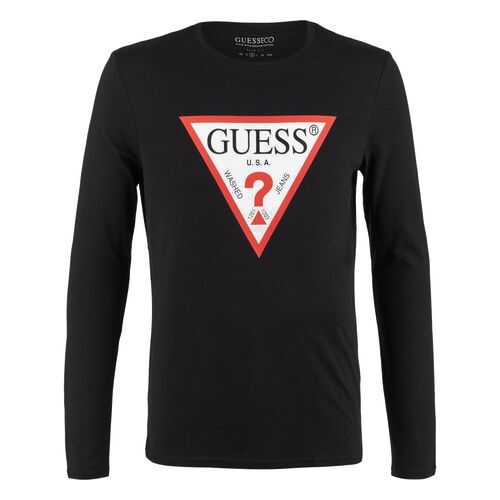 Лонгслив мужской Guess M0YI31-I3Z11 черный XL в Black Star Wear