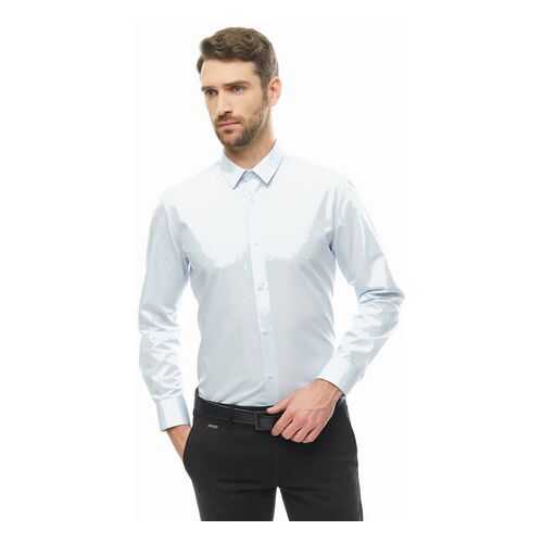 Рубашка мужская BTC 12.023127 голубая 42/176 в Black Star Wear