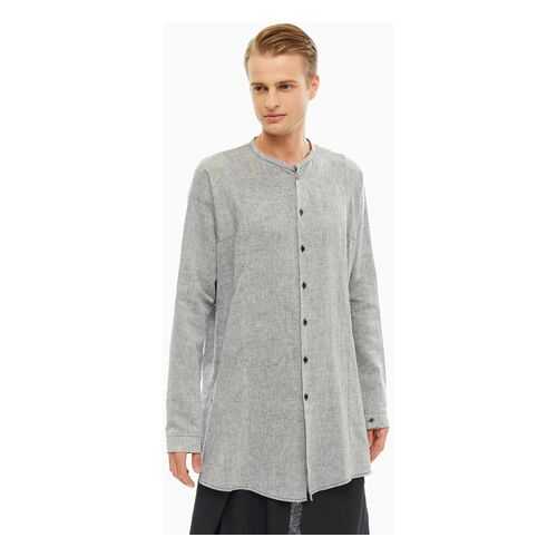Рубашка мужская Nomad Goba серая в Black Star Wear