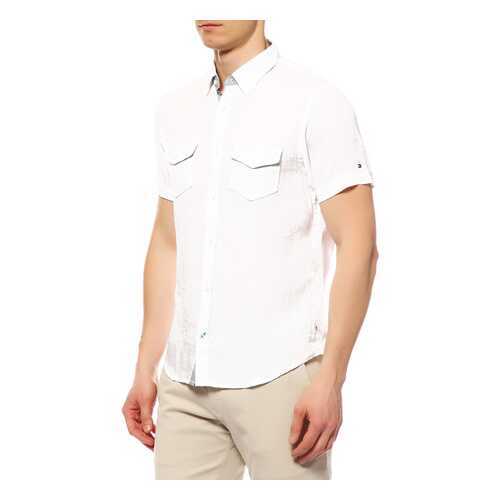 Рубашка мужская TOMMY HILFIGER .0857828233 100 белая M в Black Star Wear