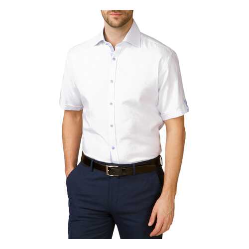 Сорочка мужская Kanzler 18S-SBL23S2SS/01-1 белая 42 RU в Black Star Wear