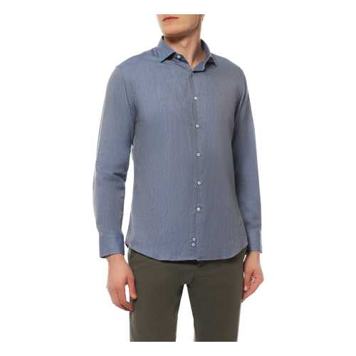 Сорочка мужская Paul & Shark I16P3094SFCF/013 синяя 43 DE в Black Star Wear