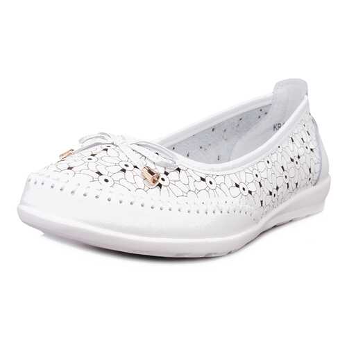 Балетки женские Alessio Nesca KR19S-42A белые 40 RU в Black Star Wear