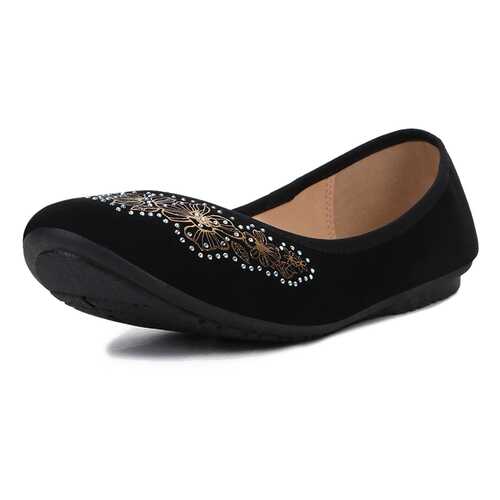 Балетки женские T.Taccardi 28406130 черные 41 RU в Black Star Wear