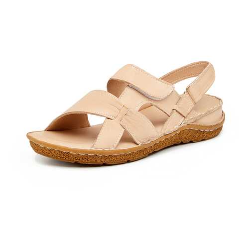 Сандалии женские Alessio Nesca Comfort TR-KS-335B-R бежевые 36 RU в Black Star Wear