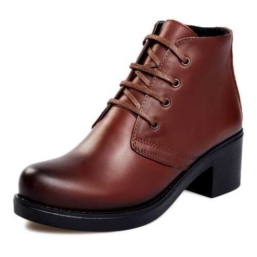 Ботинки женские Alessio Nesca 710018074 коричневые 37 RU в Black Star Wear
