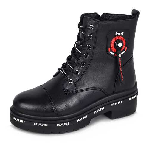 Ботинки женские Kari MYZ20AW-223 черные 39 RU в Black Star Wear