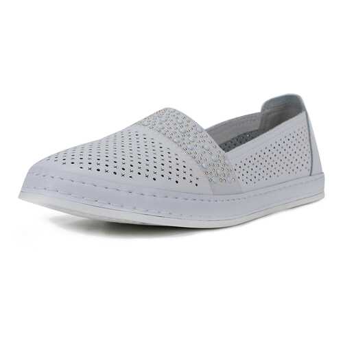 Слипоны женские Alessio Nesca 14806470 белые 41 RU в Black Star Wear