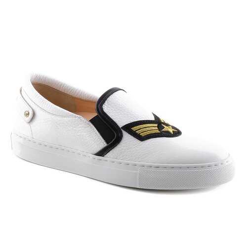Слипоны женские Dibrera 29031 белые 37 RU в Black Star Wear