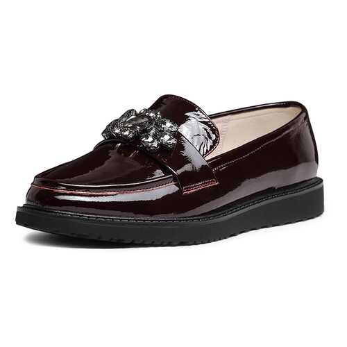 Лоферы женские Alessio Nesca JXY20SS-1B бордовые 39 RU в Black Star Wear