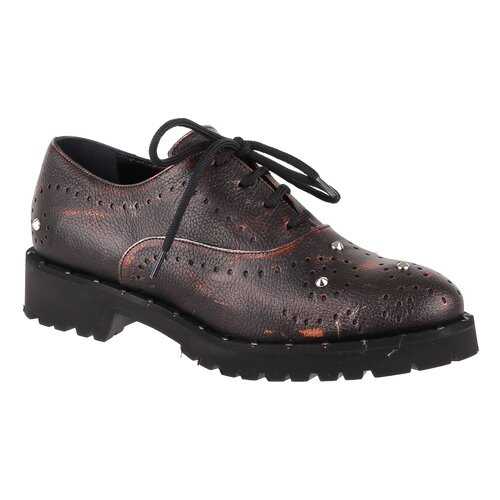 Полуботинки женские DANILO DI LEA 4131 коричневые 37.5 RU в Black Star Wear