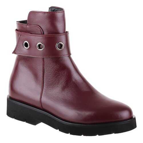 Полусапоги женские ZENUX 75101PTOFY2727F бордовые 37 RU в Black Star Wear