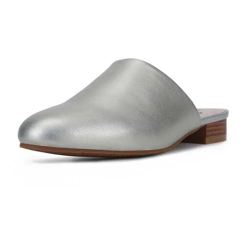 Шлепанцы женские Pierre Cardin 710018220 серебристые 40 RU в Black Star Wear