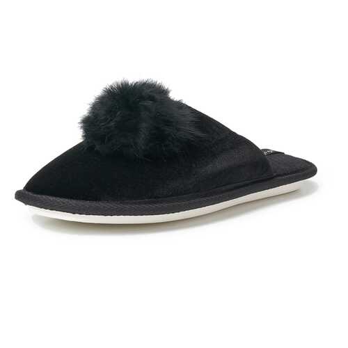Шлепанцы женские Smile of Milady 01107440 черные 37 RU в Black Star Wear