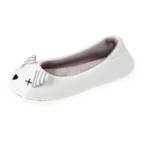 Балетки женские Isotoner 67183-2 белые 40-41 RU в Black Star Wear