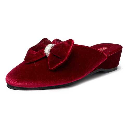 Домашние тапочки женские Smile of Milady DW-O-3-434-17 бордовые 37 RU в Black Star Wear