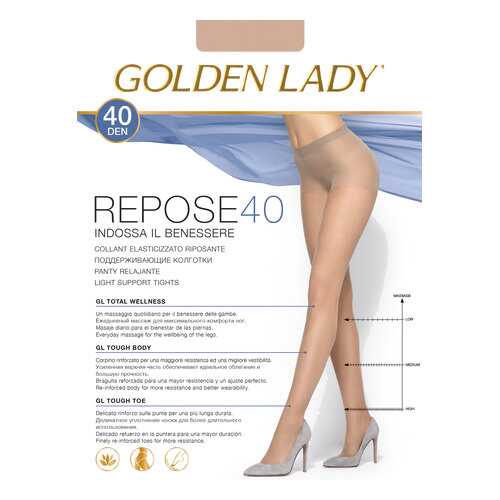 Колготки Golden Lady REPOSE 40, daino gld, 3/M в Black Star Wear