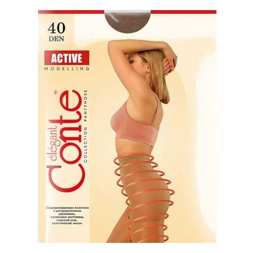Колготки капроновые Conte ACTIVE 40 Mocca, размер 4 в Black Star Wear