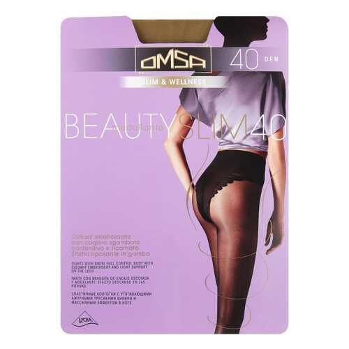 Колготки Omsa BEAUTY SLIM 40 / Daino (Загар) / 4 (L) в Black Star Wear