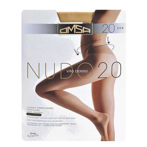 Колготки Omsa NUDO 20 VITA BASSA / Beige-Naturel (Телесный) / 2 (S) в Black Star Wear
