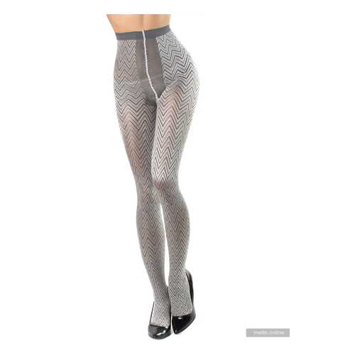 Колготки женские Trasparenze Spidia серебристые 4 в Black Star Wear
