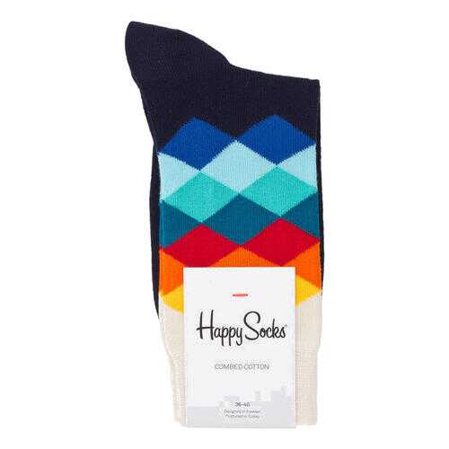 Носки женские Happy Socks FD01 105 разноцветные 41-46 EU в Black Star Wear