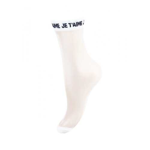 Носки женские Mademoiselle 3B04 Jetaime (c.) белые 35-37 в Black Star Wear