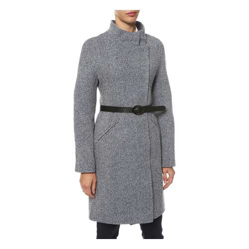 Пальто женское Анора A-953/T синее 40 RU в Black Star Wear