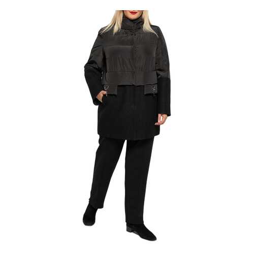 Пальто женское KR 7702 черное 62 RU в Black Star Wear