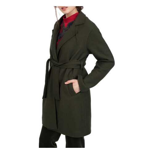 Пальто женское SERGINNETTI 8-65-01-4338-15 зеленое 44 RU в Black Star Wear
