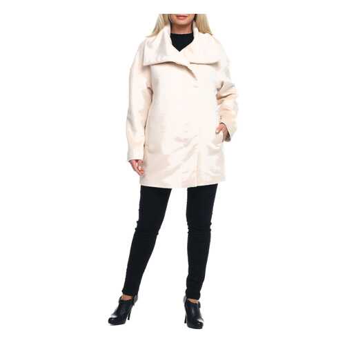Полупальто женское OLSI 1816001_2 белое 50 RU в Black Star Wear