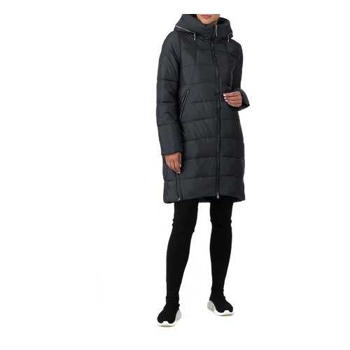 Пуховик женский WINTERRA 18-905 зеленый 44 RU в Black Star Wear