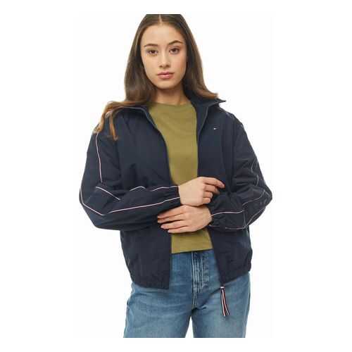 Ветровка женская Tommy Hilfiger WW0WW26561 DW5 синяя XS в Black Star Wear
