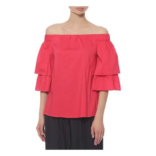 Блуза женская ANNA RITA N E18313PO055/522 красная 44 IT в Black Star Wear