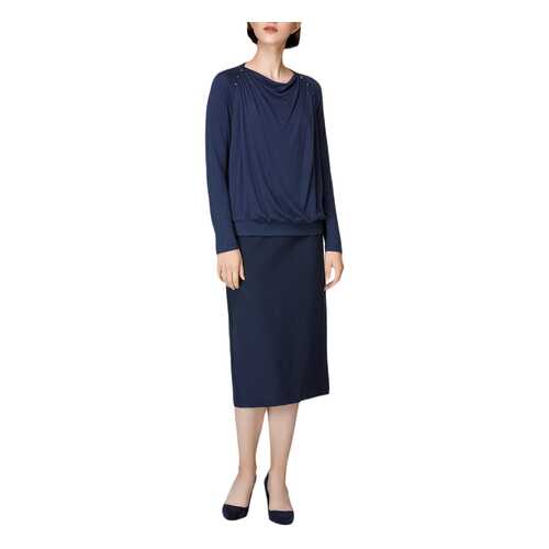 Блуза женская Helmidge 7708 синяя 14 UK в Black Star Wear