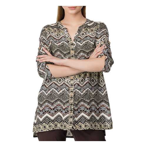 Блуза женская Helmidge 8411 коричневая 16 в Black Star Wear