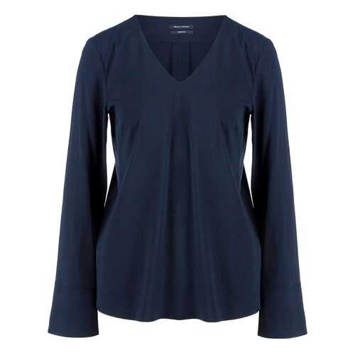 Блуза женская Marc O’Polo 119942327/881 синяя 34 EU в Black Star Wear