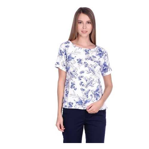 Блуза женская Modis M201W01114 белая 42 RU в Black Star Wear