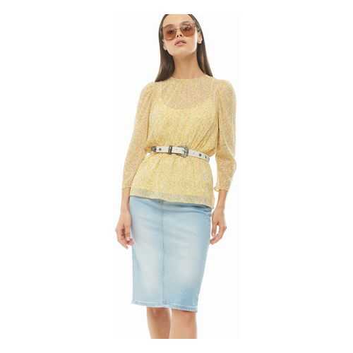 Блуза женская Vero Moda 10230789 желтая XS в Black Star Wear