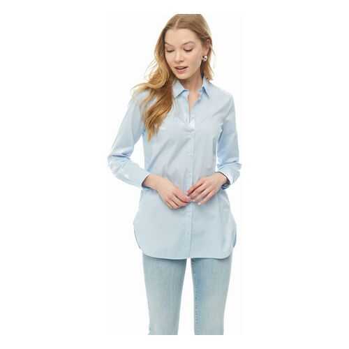 Рубашка женская Marc O’Polo 145742311/836 синяя 38 EU в Black Star Wear