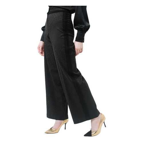 Брюки женские МОДНЫЙ ДОМ ВИКТОРИИ ТИШИНОЙ КАРМИНА 126-19 черные 52 RU в Black Star Wear