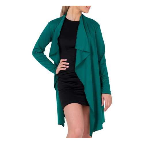Кардиган женский LookLikeCat 12.001.14.223 зеленый 44 RU в Black Star Wear
