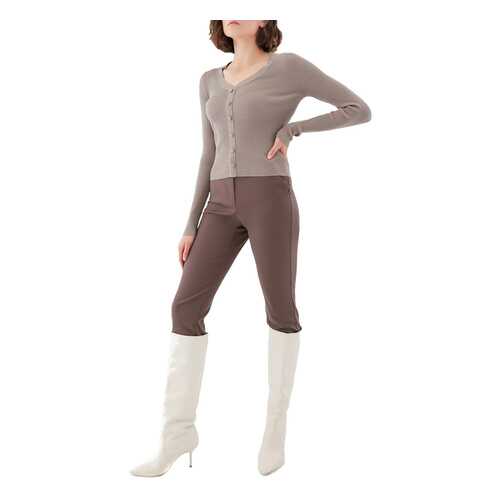 Кардиган женский ZARINA 328614814 коричневый XL в Black Star Wear